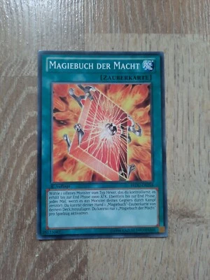 Yu-Gi-Oh! - SR08-DE028 - Magiebuch Der Macht - 1.Auflage - DE - Common - Bild 1 von 2