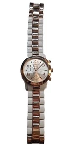 Aeropostale White & Rose Gold Women's Watch New Battery Works - Picture 1 of 11