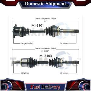 TrakMotive Front CV Axle Drive Shaft Joint For Mitsubishi Mighty Max 1992