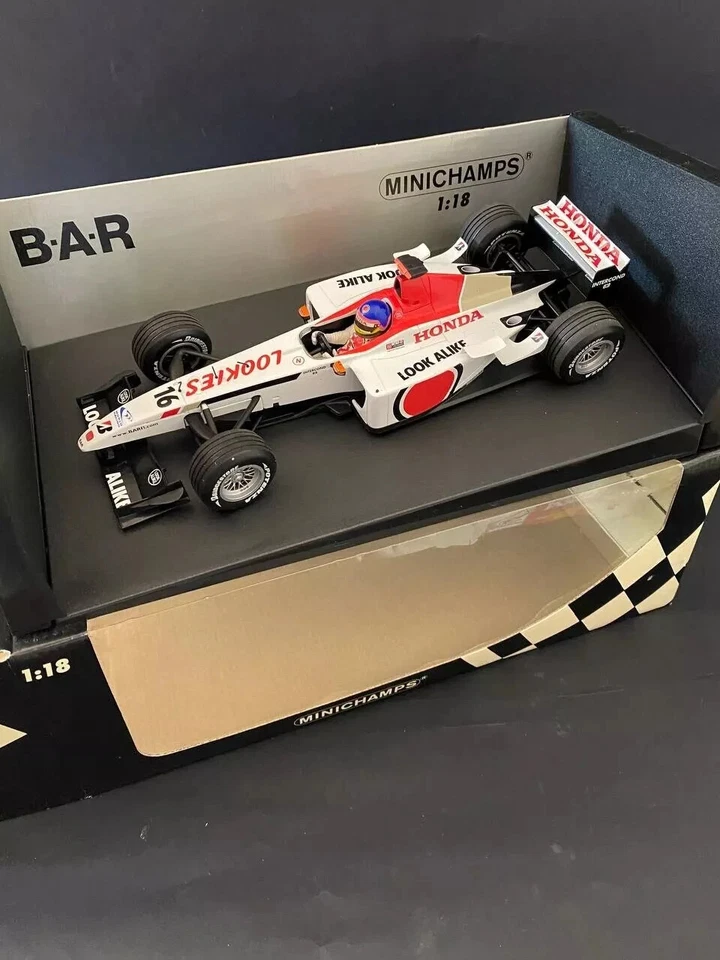 Minichamps 1:18 F1 B.A.R Honda Showcar 2003 J.Villenueve - Immagine 1 di 3