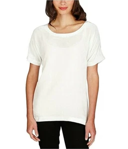 Lucky Brand Womens Velvet Contrast Embellished T-Shirt - Large NWT - Picture 1 of 1