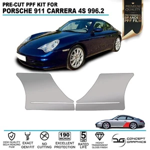 Rear Arch Stone Guard PPF Paint Protection Film For Porsche 911 Carrera C4S 996 - Picture 1 of 4