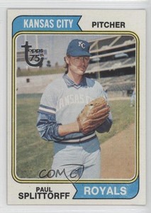 2014 Topps 75th Anniversary Buybacks Paul Splittorff #1974-225