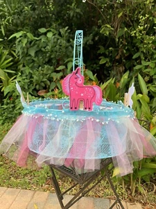 Cesto Unicorno Decorazioni per Compleanno Regalo Festività Di Festeggia - Foto 1 di 5