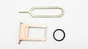 "Rose Gold"  Sim Card Tray Holder+Pin+Ring Replacement for iPhone 7+ PLUS 5.5"  - Picture 1 of 4