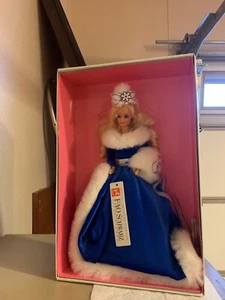  1990 Barbie "Winter Fantasy Barbie" - FOA Schwarz - Limited Edition - Bild 1 von 2