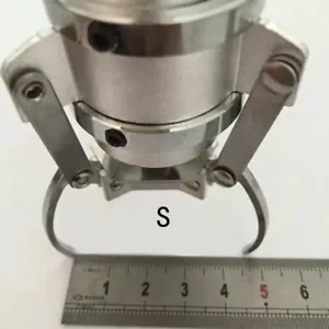 S M L Gr. Klaue Mini Kranmaschine mit Spule und Kappe belegbar - Bild 1 von 3
