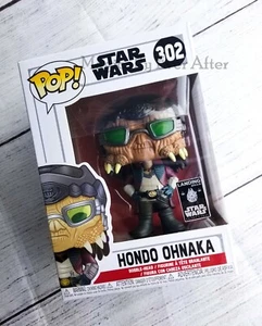 Disney Parks Funko POP! Star Wars Galaxy's Edge HONDO OHNAKA #302 Clone Wars - Picture 1 of 6