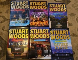 Lot of 6 Stuart Woods Hardcover Books - Stone Barrington Very Good Condition  - Bild 1 von 8