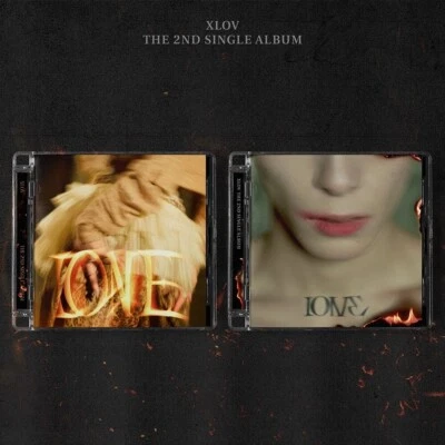 XLOV [I ONE] 2nd Single Album CD+Jewel Case+Booklet+Lyrics+Sticker+2 Photo Card - Image 1 of 4