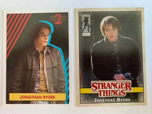 Tarjeta y pegatina de personaje de Stranger Things Jonathan Byers No. Netflix 12 y CS-10 - Imagen 1 de 6