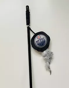 EDMONTON OILERS KATZENPUCK SPIELZEUGSTAB INTERAKTIVER TEASER - Bild 1 von 1