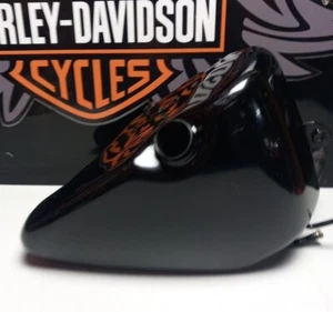 Harley-Davidson Sportster XL883C Oil Tank Black - Picture 1 of 9
