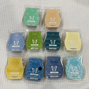 Scentsy Wax Bars Lot of 10 Mixed - Summer, Beach Themed - New - - Picture 1 of 7