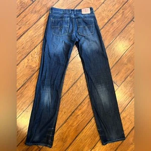 John B Stetson Co jeans men’s 31x37 (tag 33x38) blue Modern Straight No 1312 - Picture 1 of 12