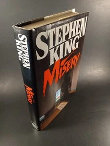 Stephen King Misery 1987 True 1st Edition $18.95 Printed on Flap - Imagen 1 de 12