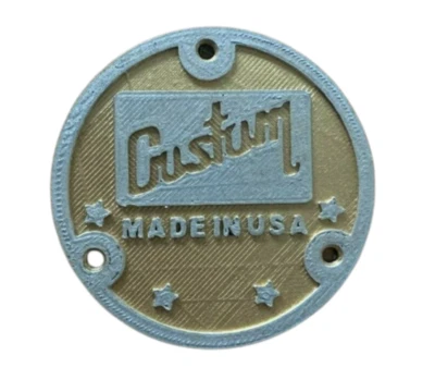 Piastra Les Paul Americana - Oro E Argento - Copertura Cavità - Chitarra LP - Immagine 1 di 2