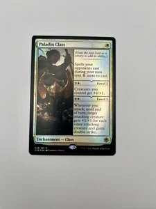 Paladin Class - Foil - Adventures in the Forgotten Realms - LP - English MTG - Picture 1 of 1