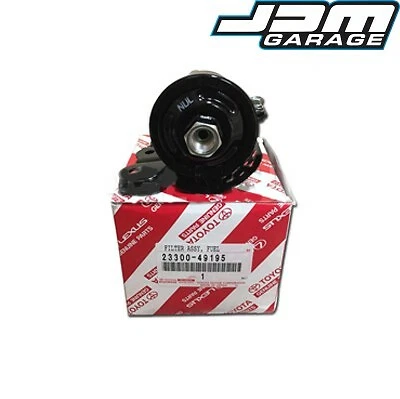 Genuine Toyota Fuel Filter For Toyota Supra JZA80 2JZGTE 23300-49195 - Image 1 of 1