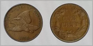 US 1858 1C PCGS XF45 Small Letters Flying Eagle Cent - Picture 1 of 1