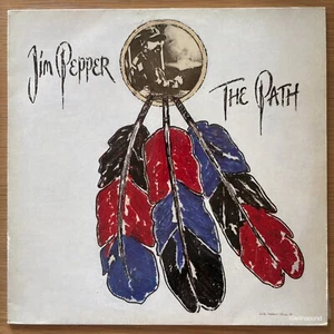 JIM PEPPER The Path GERMAN ORIG LP 1988 ENJA 5087 - Imagen 1 de 4