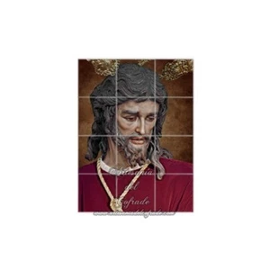 Retablo de 12 azulejos del Cristo de San Gonzalo de Sevilla - Imagen 1 de 1