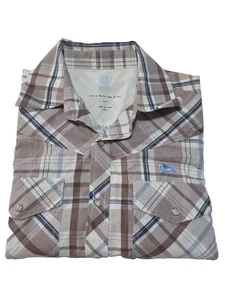 Wrangler 20X Western Rodeo Short Sleeve Shirt Men's Size S - Picture 1 of 7