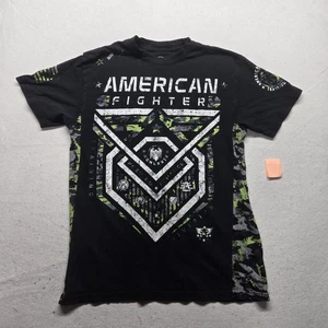 American Fighter Training T Shirt UFC MMA Boxing Gym Workout Men's M Medium - Picture 1 of 5