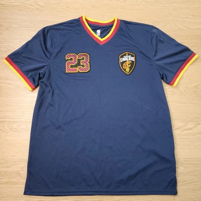 LeBron James #23 Cleveland Cavaliers Unk Shooting Shirt Jersey Patches Mens XL  - Image 1 of 4