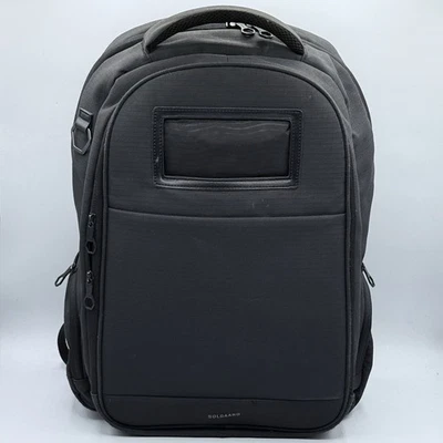 Solgaard Black Lifepack Solar Anti-theft Backpack. Solar Lifepack Not Included - Image 1 of 4