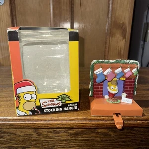 The Simpsons Christmas Holiday Stocking Hanger Kurt S. Adler Homer Bart Maggie - Bild 1 von 5