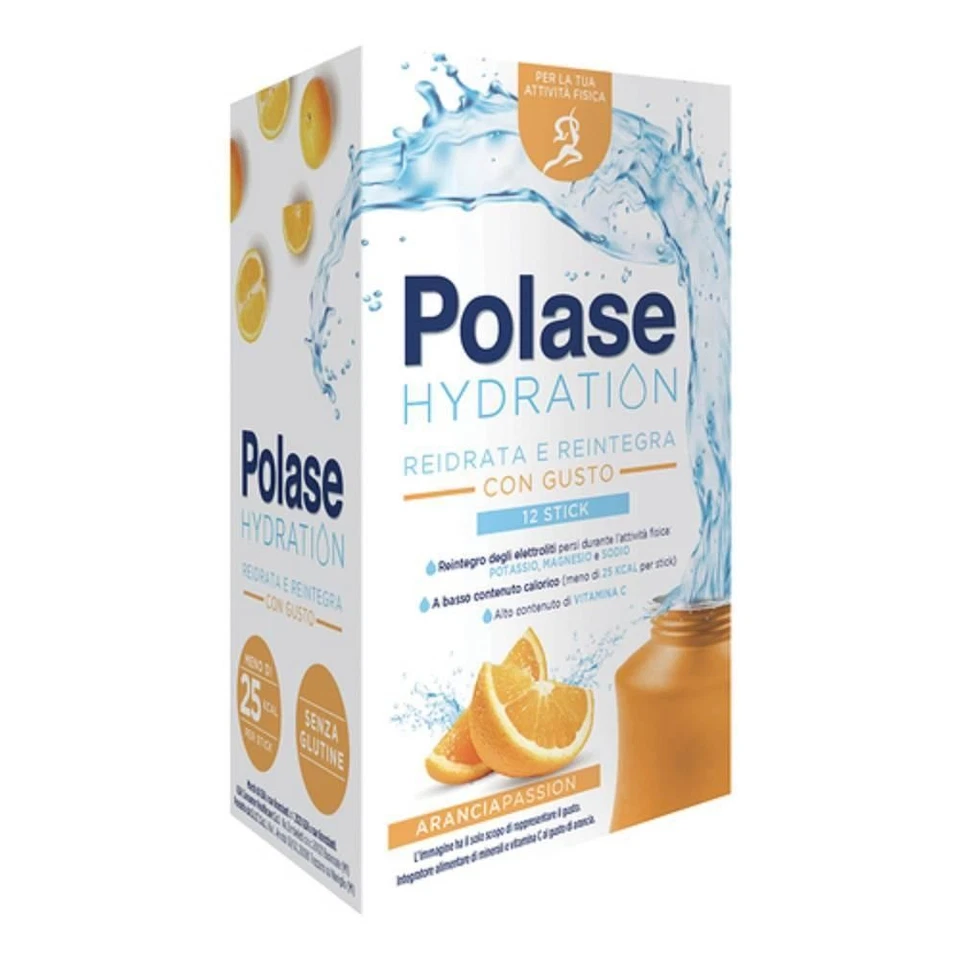 Integratore Polase Hydration Gusto Arancia per Reidratazione con 5 Sali Minerali - Immagine 1 di 1