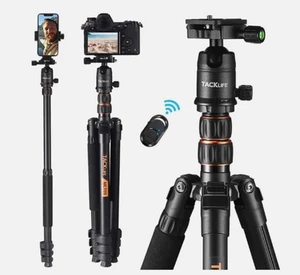 81 Inch Tripod With Monopod, Suitable For Smartphone And DSLR Camera ,360° shoot - Picture 1 of 8