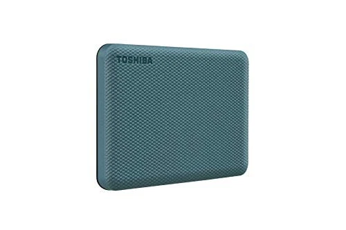 Toshiba Canvio Advance HDTCA10XG3AA 1 TB Portable Hard Drive - External - Green - Image 1 of 1