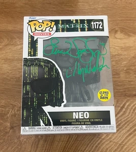 * LILLY & LANA WACHOWSKI * Funko Pop firmado * NEO * MATRIZ * - Imagen 1 de 2