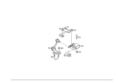 Varilla Original Mercedes-Benz 209-320-02-89 Foto 1 de 2