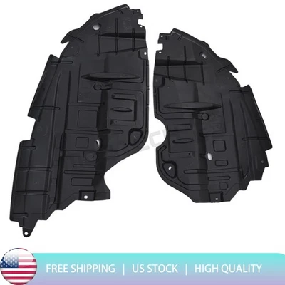 Front Engine Splash Shield Left Right 2Pc Fits 2013 2014 2015 Toyota Avalon - Image 1 of 4