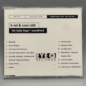 b-zet & sven väth - Der Kalte Finger  Promo-CD Zustand gut - Bild 1 von 5