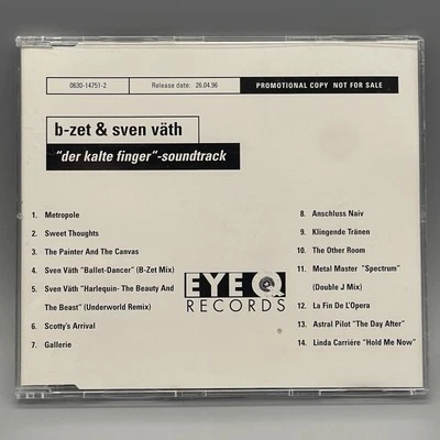 b-zet & sven väth - Der Kalte Finger  Promo-CD Zustand gut - Bild 1 von 4