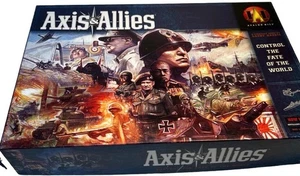 Avalon Hill Axis and Allies Spiel mit Artillerie & Zerstörer Figuren 2004 komplett - Bild 1 von 8