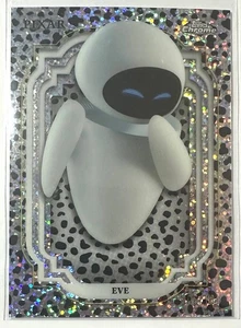 DISNEY : EVE 2024 TOPPS CHROME BLACK AND WHITE SPECKLE 6/101 WALL-E #132 - Picture 1 of 2