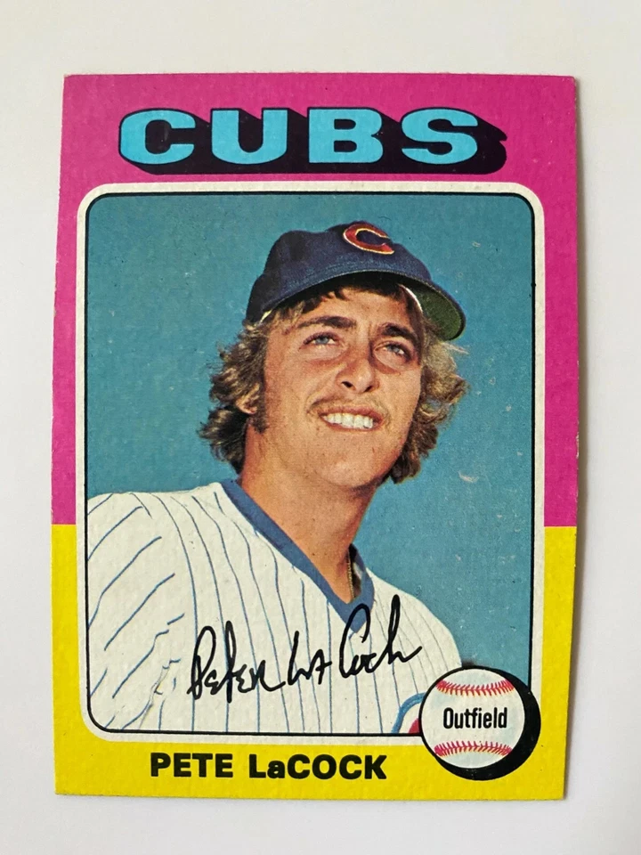 1975 Topps Mini High Grade EX-MT #494 Pete LaCock RC - Image 1 of 1