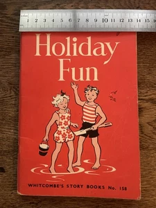 Holiday Fun - Whitcombe's Story Book #158 - Vintage 1959 Learn to Read - Picture 1 of 3