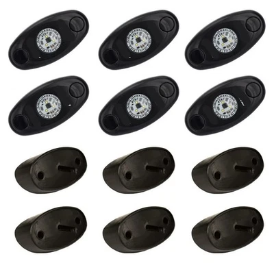 Rigid-Industries Rock Light Kit | Amber | 6 lights - Изображение 1 из 3