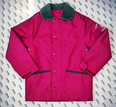 Henri Lloyd Consort Jacket 80s Vintage Cerise Pink Olmes Carretti Best Company - Image 1 of 4