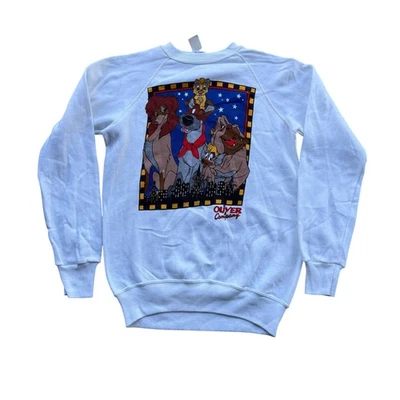 Raro De Colección Oliver & Company Dama y El Vagabundo Disney Cuello Redondo Talla M Sin Stock Foto 1 de 4