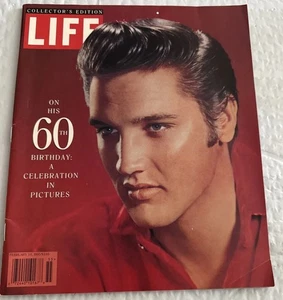 Life Magazine Elvis His 60Th Birthday A Celebration in Pictures 1995 Vtg - Picture 1 of 4