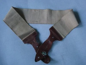 FASHION 1930s DEPRESION LADY WAIST ELASTIC BELT w/KEY - Picture 1 of 4