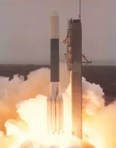 PÓSTER BRILLANTE DELTA COHETE IMAGEN IMPRESIÓN lanzamiento spacex nasa americana 4291 - Imagen 1 de 1