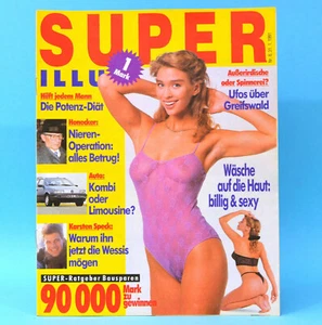 Super Illu 6-1991 | 31.01. Karsten Speck Erich Honecker UFOs über Greifswald B - Bild 1 von 1